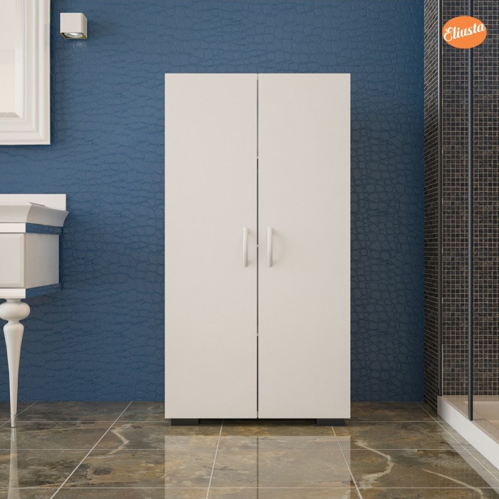 110 cm İki Kapaklı 4 Gözlü Ayakkabılık Ayakkabı Dolabı