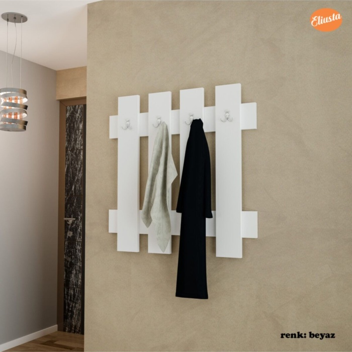 Duvar Askılığı Askılık Portmanto Antre Askılık Vestiyer Anahtarlık