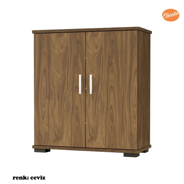 Kastamonu Entegre 2 Kapaklı 4 Raflı Ayakkabılık