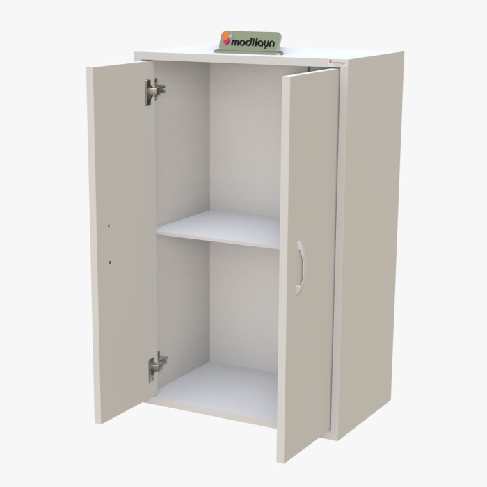 CHB166B-Asma Makina Üstü Dolap İki Gözlü Mutfak Dolabı