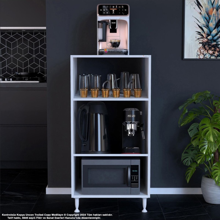 Silva 59,6 X 119,2 X 56 Cm Ankastre Fırın Ve Mutfak Dolabı