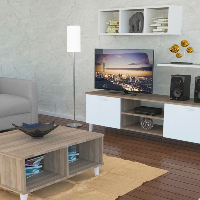 Tv Ünitesi Takımı 3 Lü Set