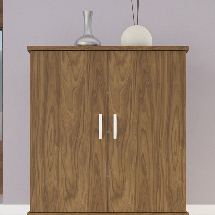 MODİLAYN 70 x 76 x 32 cm 3 Raflı 2 Kapalı Ayakkabı Dolabı Kiler Dolabı