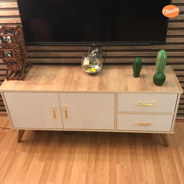 Claros Tv Sehpası Tv Ünitesi 150X40X60 cm Tv Standı