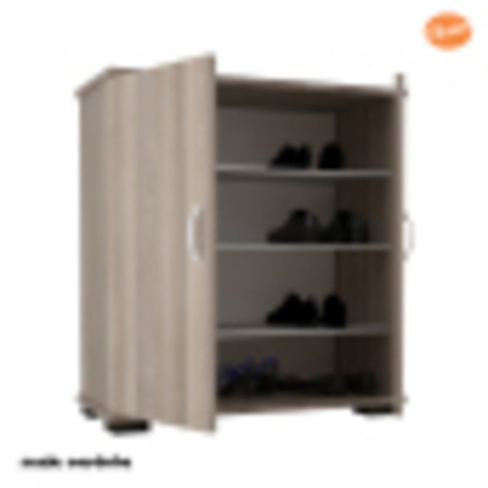 2 Kapaklı 4 Raflı Ayakkabılık