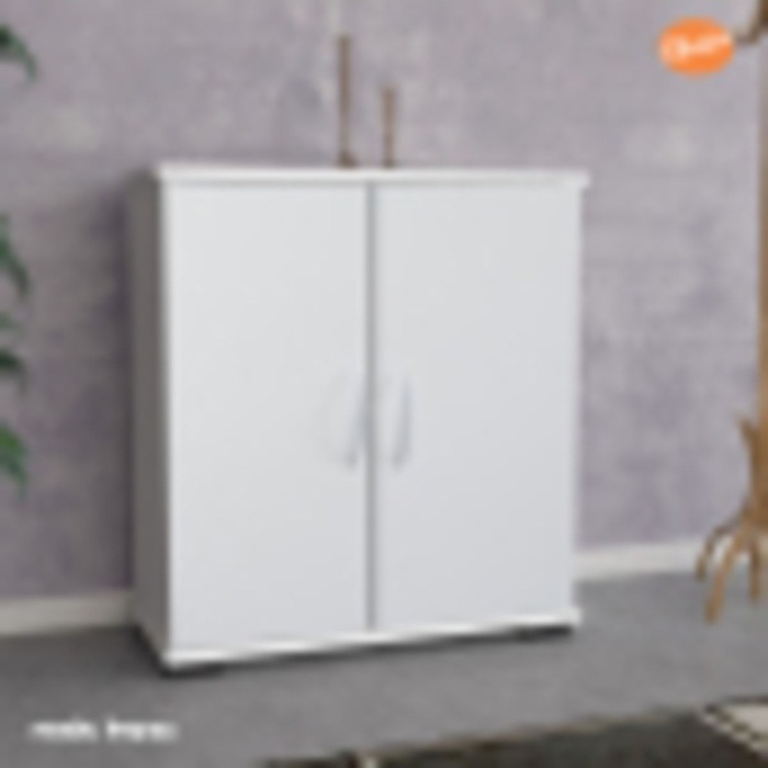 2 Kapaklı 4 Raflı Ayakkabılık