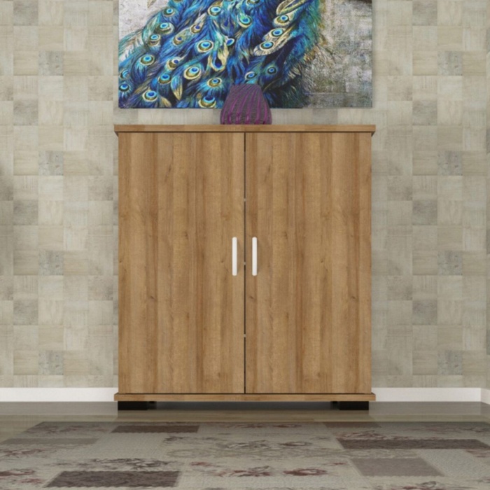 Ayakkabılık 2 Kapaklı Ayakkabı Dolabı Çok Amaçlı Dolap Mutfak Dolabı Ofis Dolabı