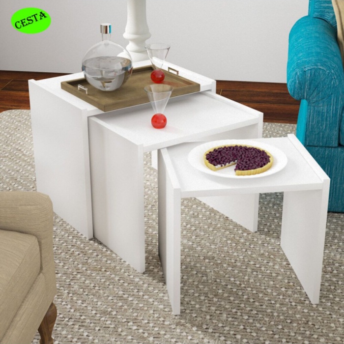 Zigon Sehpa 3 lü Sehpa