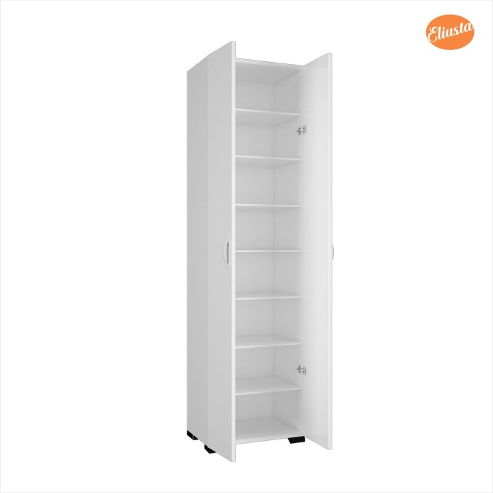 Sekiz Raflı Cokamaclı Dolap Mutfak Dolabı Banyo Dolabı Ofis Dolabı