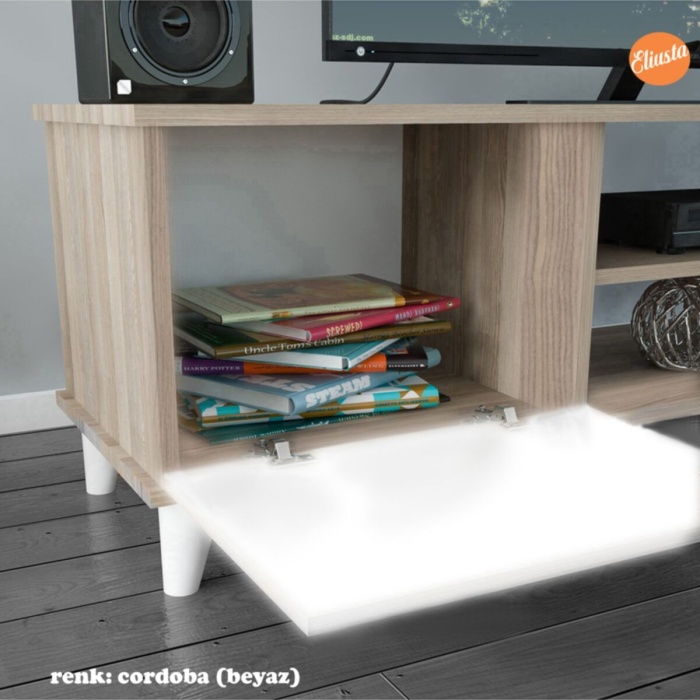 Ofis Takımı Tv Ünitesi Takımı Tv Sehpası Orta Sehpa Asma Kitaplıklı Raflı