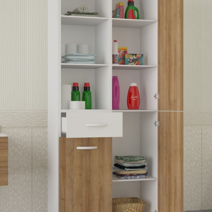 Ofis Dolabı Çok Amaçlı Dolap Banyo Dolabı Mutfak Dolabı Raflı Bölmeli