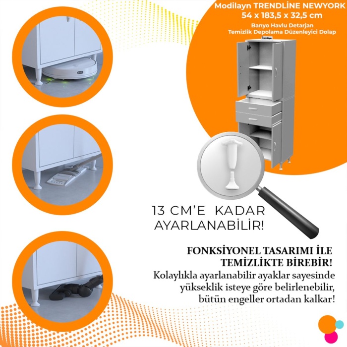 Yatak Odası Dolabı Gardırop Banyo Dolabı Mutfak Dolabı Çok Amaçlı Dolap