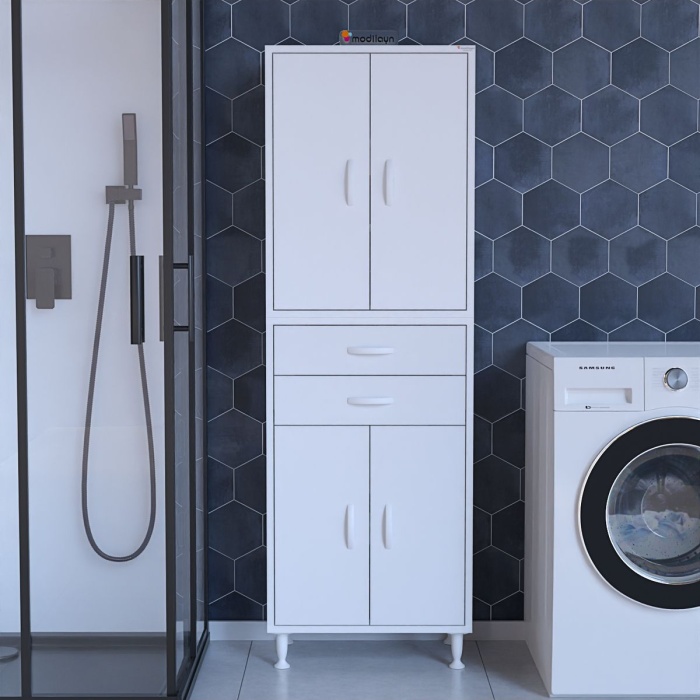 Çok Amaçlı Dolap Mutfak Dolabı Banyo Dolabı Ofis Dolabı Çekmeceli