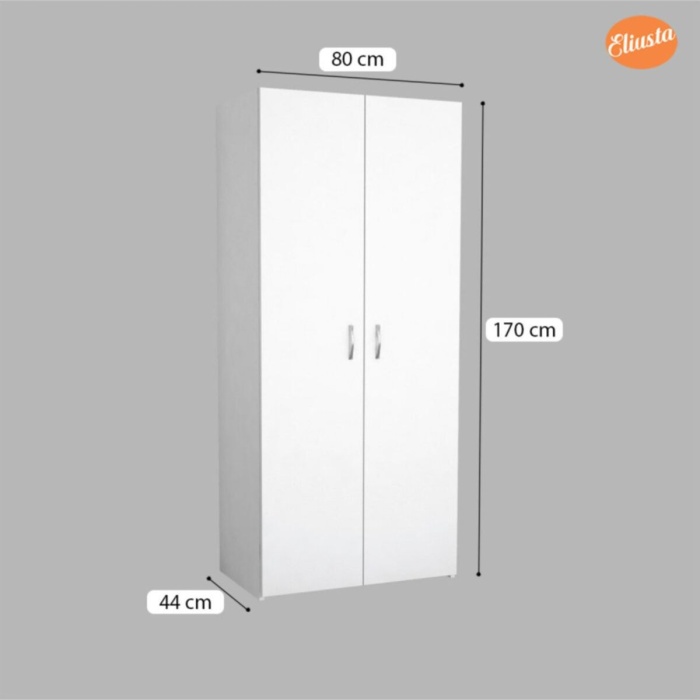 Yatak Odası Gardırop 2 Kapaklı Dolap Çocuk Genç Odası Gardolap