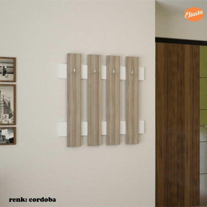 Askılık Duvar Askılığı Portmanto Antre Askılık Vestiyer