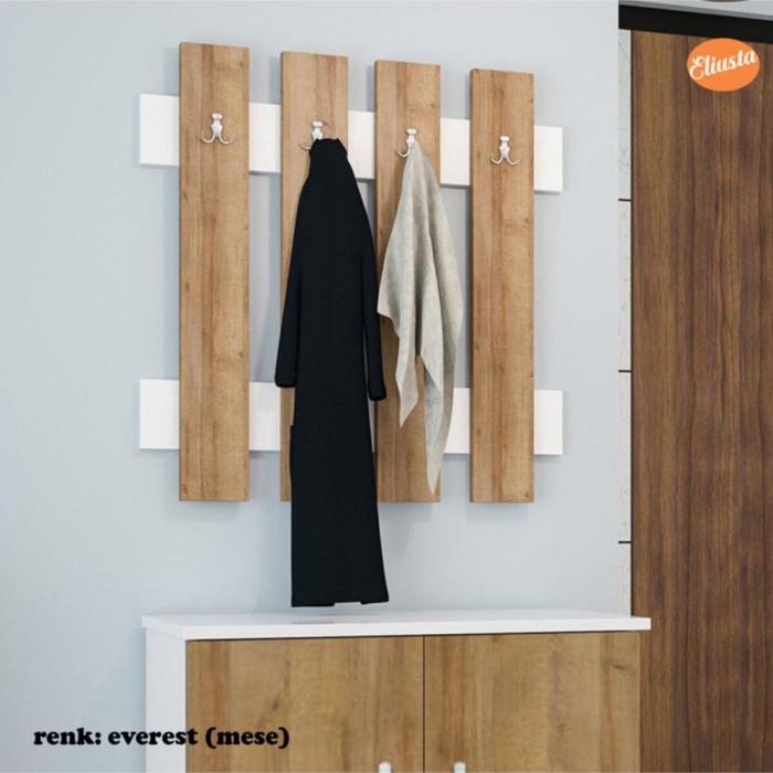 Askılık Duvar Askılığı Portmanto Antre Askılık Vestiyer