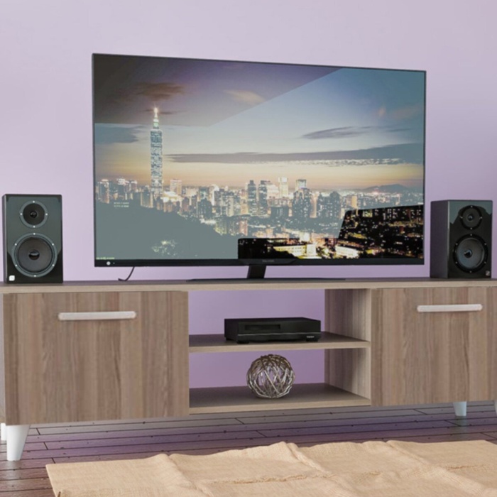 Tv Ünitesi Raflı Lcd Sehpası Televizyon Tv Sehpası