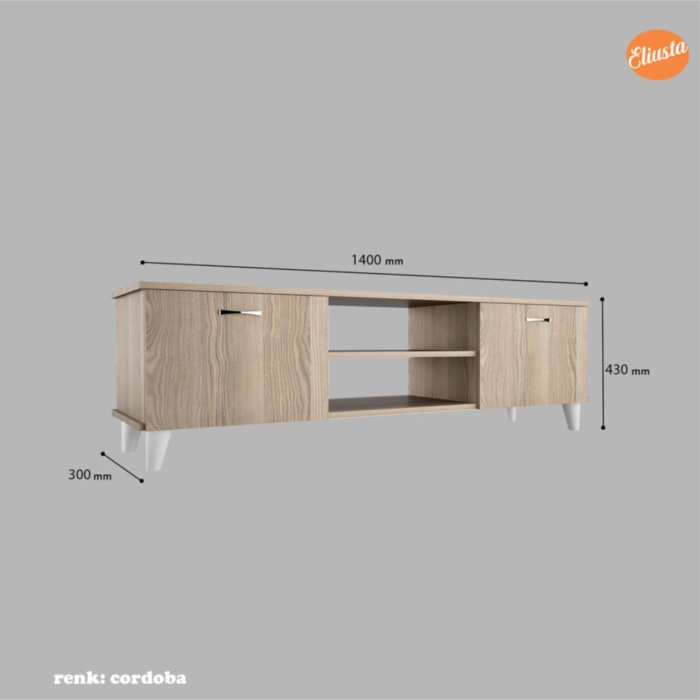 Tv Ünitesi Raflı Lcd Sehpası Televizyon Tv Sehpası