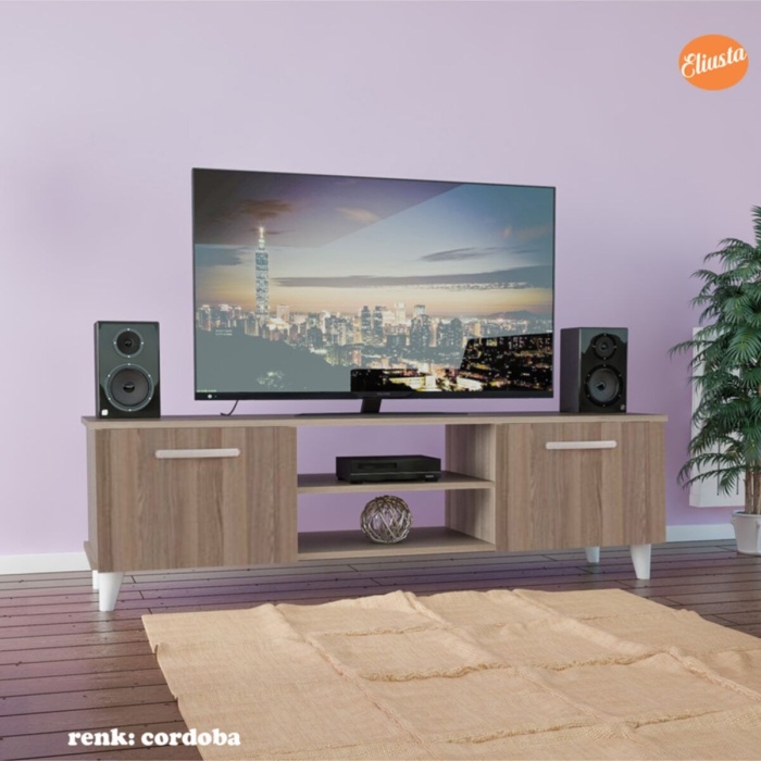 Tv Ünitesi Raflı Lcd Sehpası Televizyon Tv Sehpası