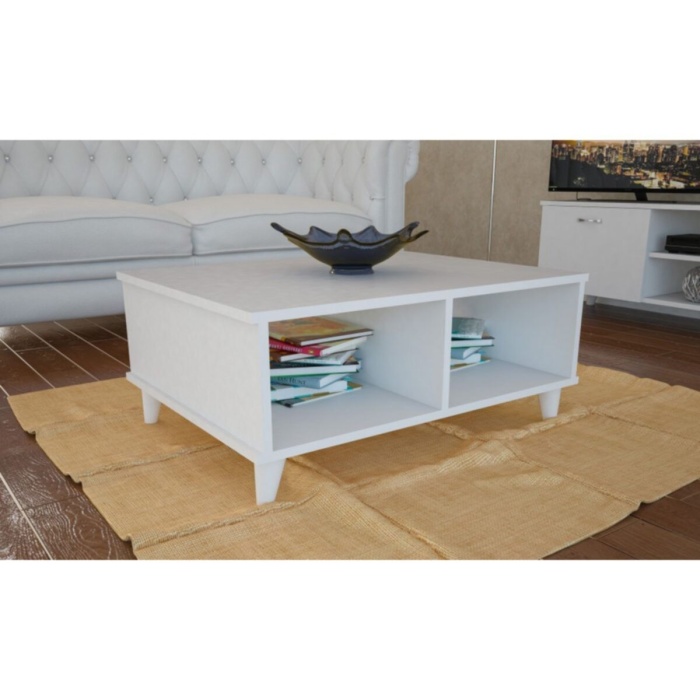 Raflı Orta Sehpa Orta Masa Ofis Salon Sehpa