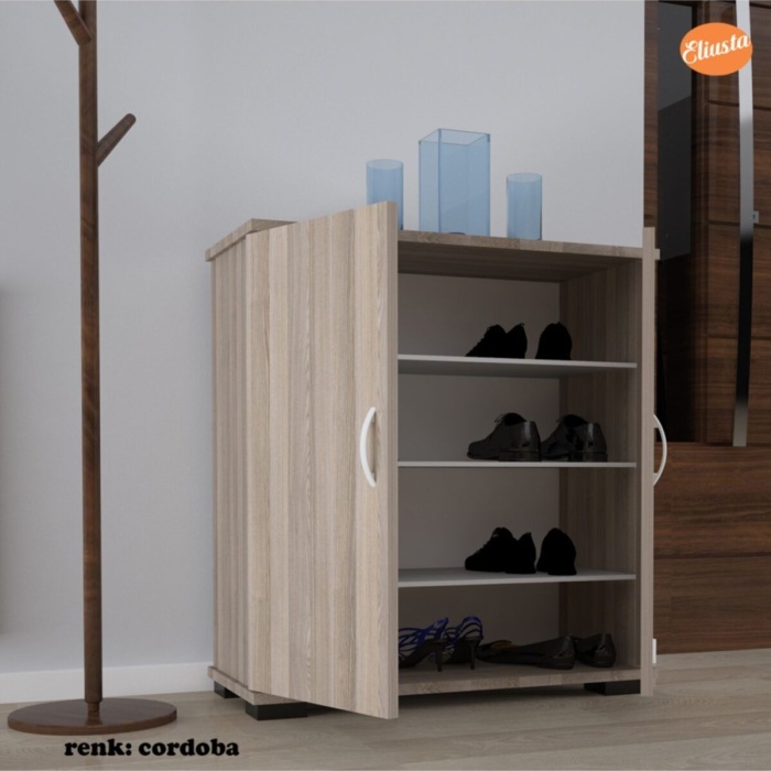 Ayakkabılık 2 Kapaklı Ayakkabı Dolabı Ard-115