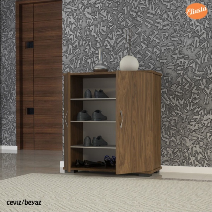 Ayakkabılık Iki Kapaklı Ayakkabı Dolabı Ard-114