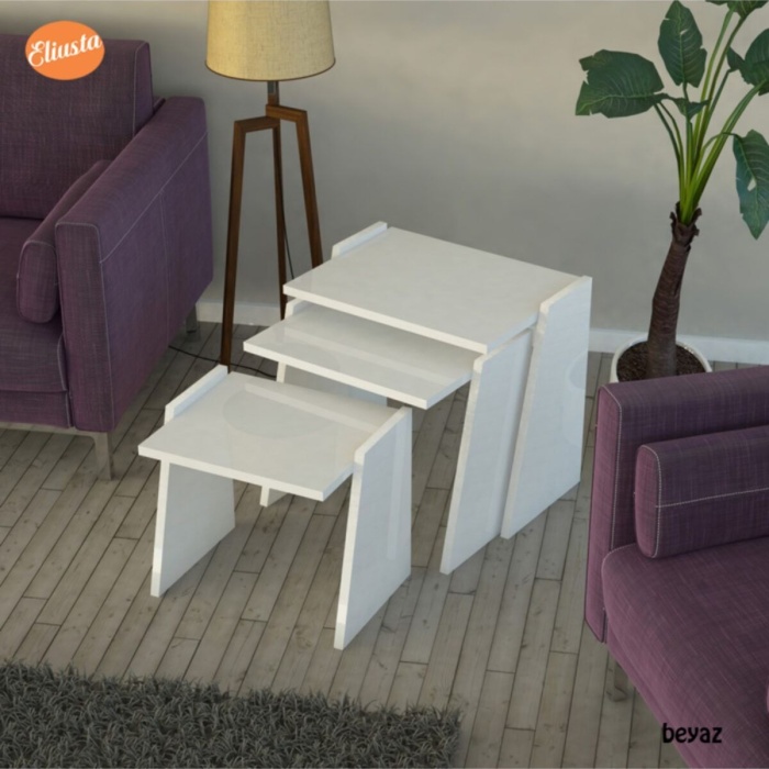 3 Lü Zigon Sehpa Ard-321