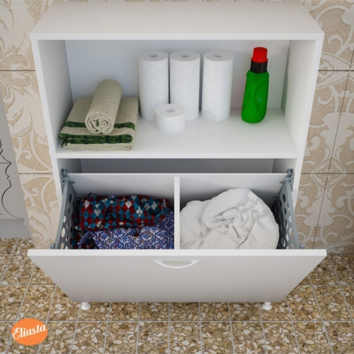 Kirli Çamaşır Dolabı Banyo Dolabı Oyuncak Dolabı.