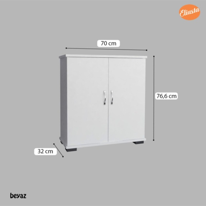 Ayakkabılık 2 Kapaklı Ayakkabı Dolabı Ard-112