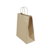 Premium Burgu Saplı Kraft Çanta, 32x40x12cm Boyutlarında, 250 Adet