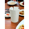 YEMEK KUTUSU DÖNER BOX BEYAZ 16 OZ BASKISIZ 50 Adet