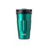 Tyeso Coffe Mug Vakumlu Paslanmaz Çelik Taşıma Kulplu 500 ML Yeşil