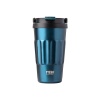 Tyeso Coffe Mug Vakumlu Paslanmaz Çelik Taşıma Kulplu 500 ML Mavi