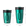 Tyeso Coffe Mug Vakumlu Paslanmaz Çelik Taşıma Kulplu 500 ML Mavi