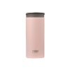 Tyeso Flat Termos Vakumlu Paslanmaz Çelik Taşıma Saplı 360 ML Pembe