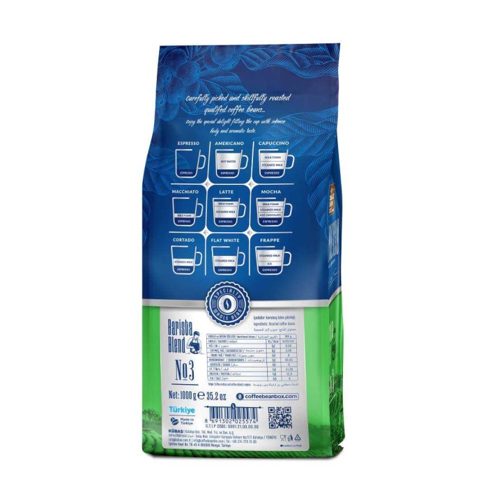 Çekirdek Kahve No:3 Espresso Barista Blend 1 Kg