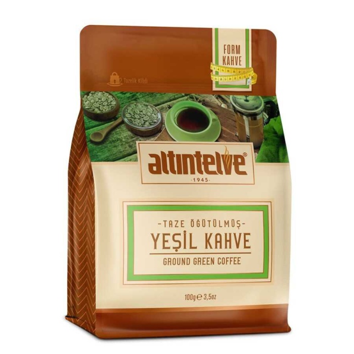 Öğütülmüş Yeşil Kahve 100 gr 6 Paket