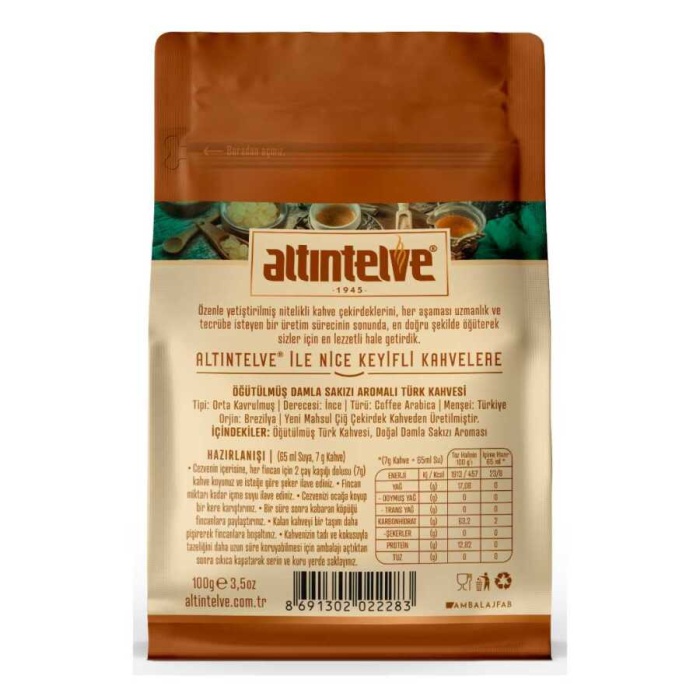 Öğütülmüş Yeşil Kahve 100 gr 6 Paket