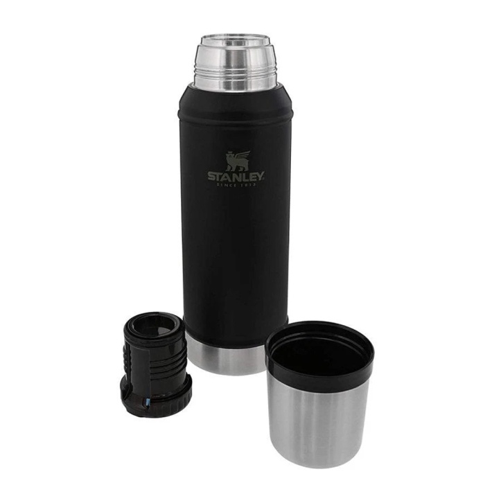 Stanley Termos The Legendary Classic Bottle .75L / 25oz Matte Black Pebble