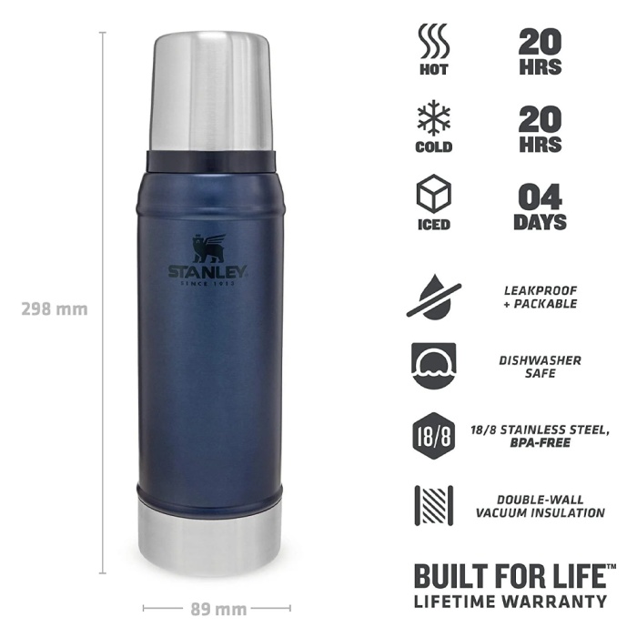 Stanley Termos The Legendary Classic Bottle .75L / 25oz Nightfall