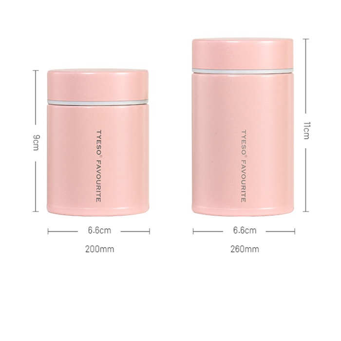 Tyeso Gourmet Anne Bebek Mama Vakumlu Termos Cep Boy 260 ML Mavi