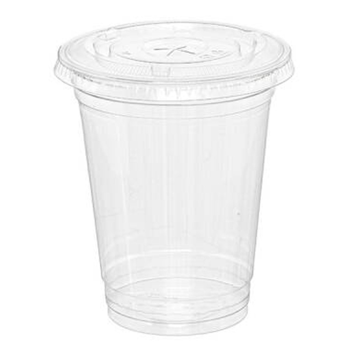 Şeffaf Pet Bardak, 400cc Hacim, 14oz, 100 Adet