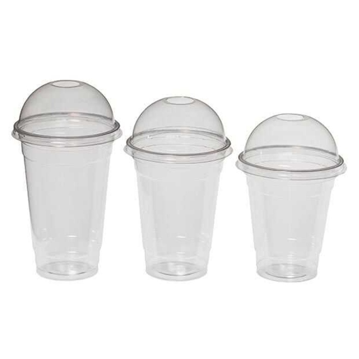 Şeffaf Pet Bardak, 400cc Hacim, 14oz, 100 Adet