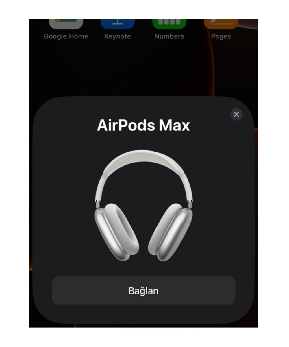 Airpods Max Fileli Kulak Üstü Bluetooth Kulaklık Ve Kılıf Pop-Up Aktif Gürültü Engelleme-Şeffaf Modu iPhone Uyumlu (Lacivert)