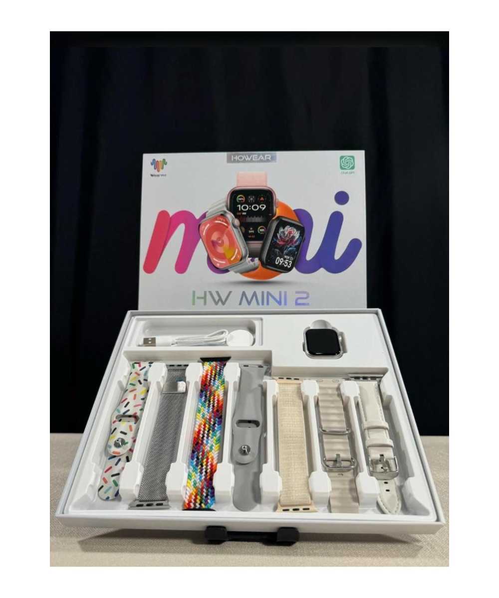 Watch 9 HW Mini 2 Uzay Gri  – 41MM Akıllı Saat, Sesli Görüşmeli, Android-iPhone & Huawei Uyumlu 8-10