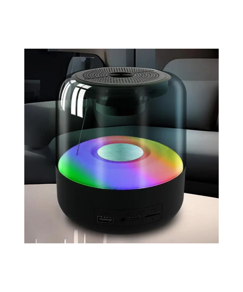 Z5 Mini Taşınabilir Kablosuz Bluetooth Hoparlör Rgb Led Işıklı Şarj Edilebilir Speaker Ses Sistemi