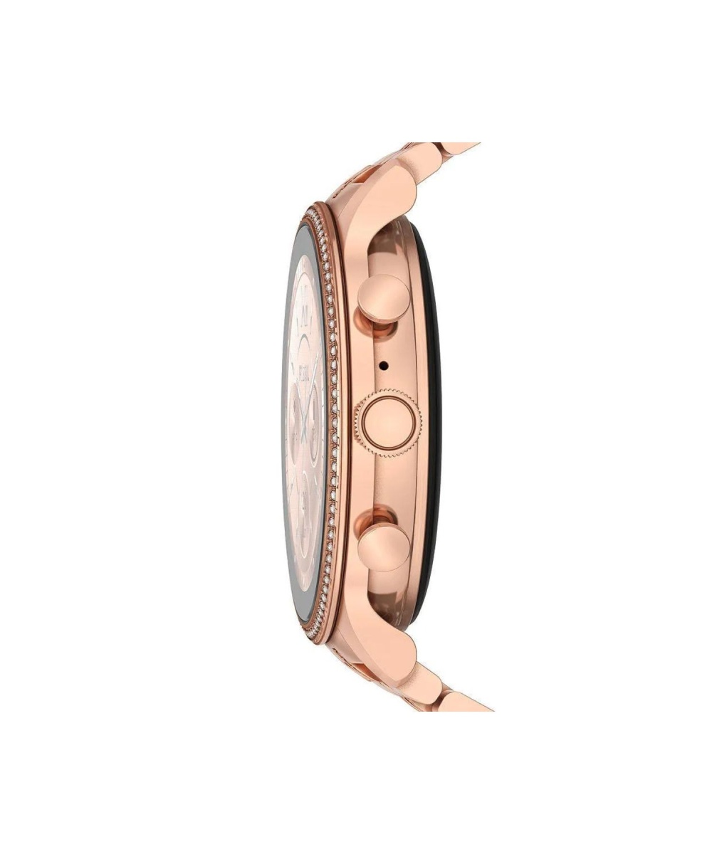 Watch Gen9 Diamonds Taşlı Gold Kadın Akıllı Saat Sesli Görüşmeli Spor,Nfc,Gps İphone Huawei Uyumlu 8