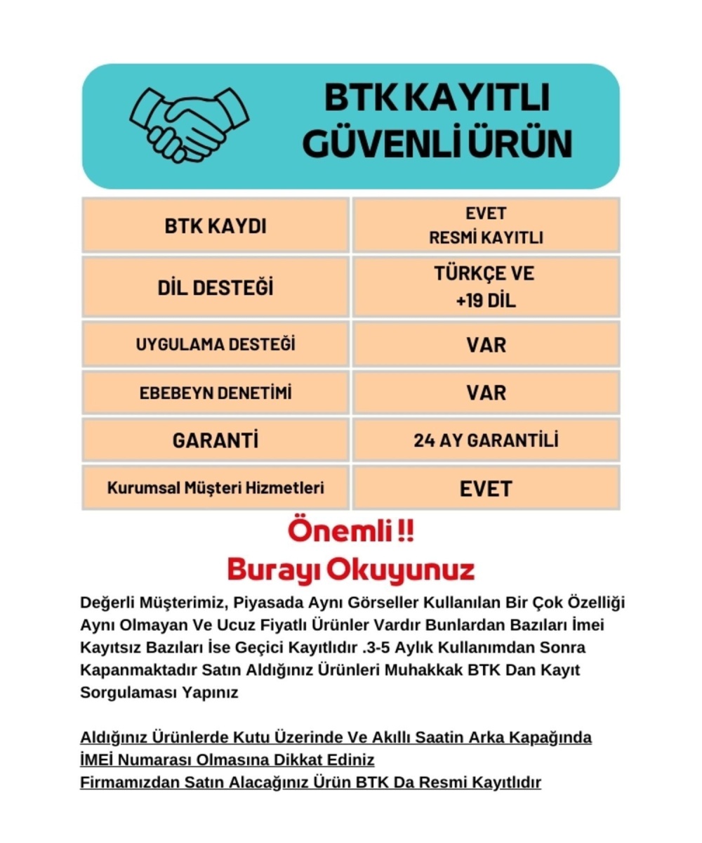 Watch GPS Sim Kartlı Akıllı Çocuk Takip Saati Konum Takibi ,Acil Sos Arama,Kameralı Akıllı Saat  8-9