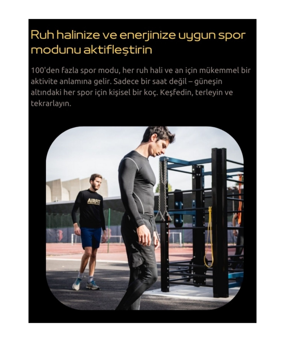 Watch 9 Siyah HK9 Pro Plus Akıllı Saat - AMOLED Ekran, Sesli Görüşme, iPhone & Huawei Uyumlu 8-10