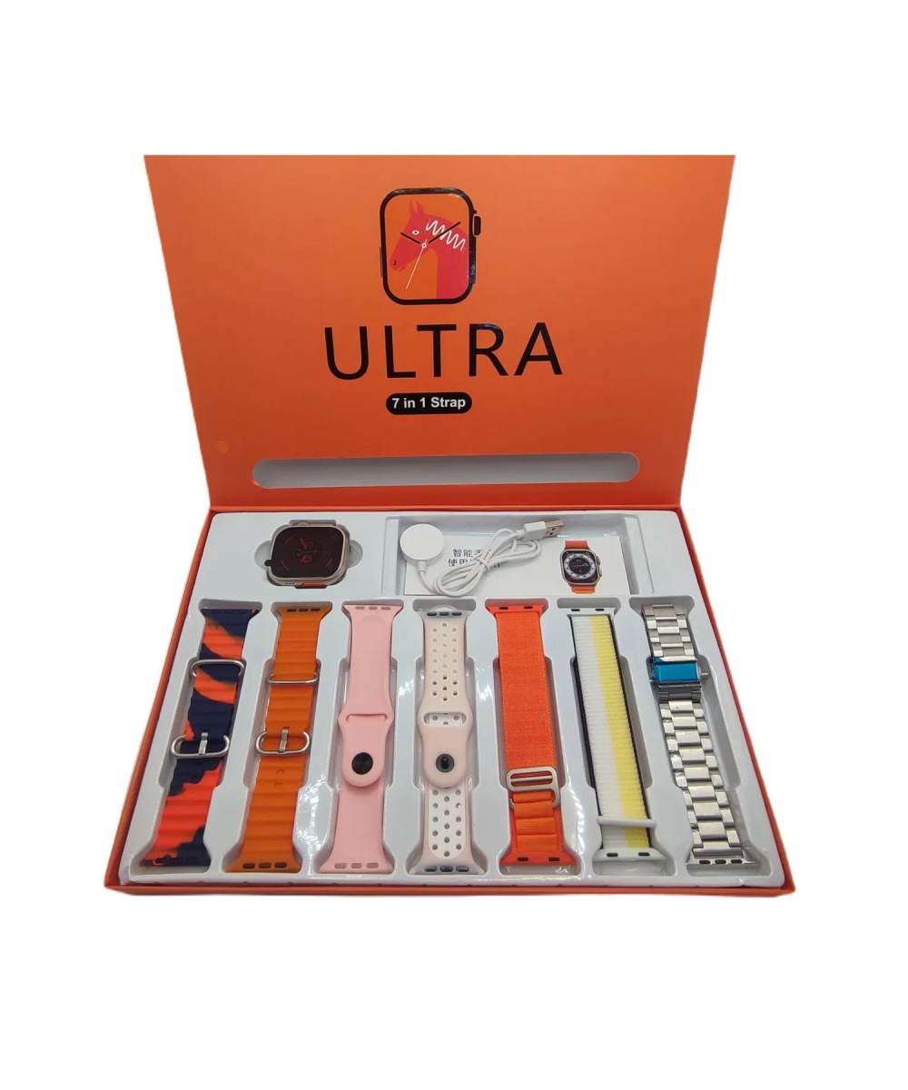 Watch 8 Ultra 7 Kordonlu 49mm Sesli Görüşmeli Akıllı Saat Huawei Iphone Xiaomi Samsung Uyumlu 9